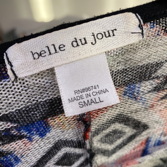 Belle du Joir open sweater - Picture 3 of 6